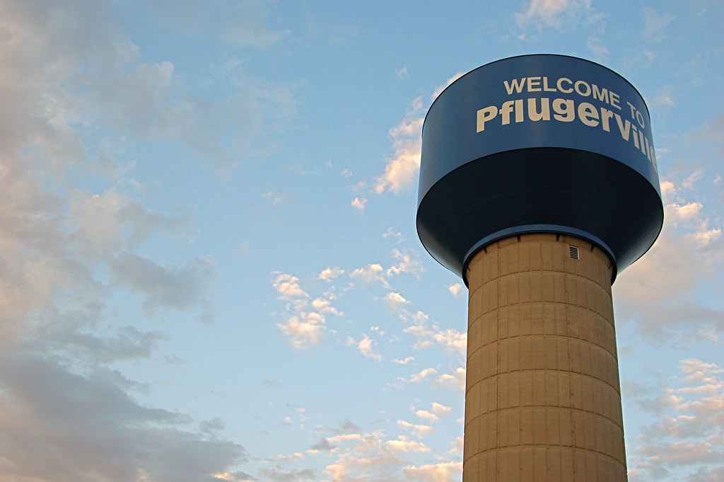 Pflugerville TX Water Tower — things to do with kids